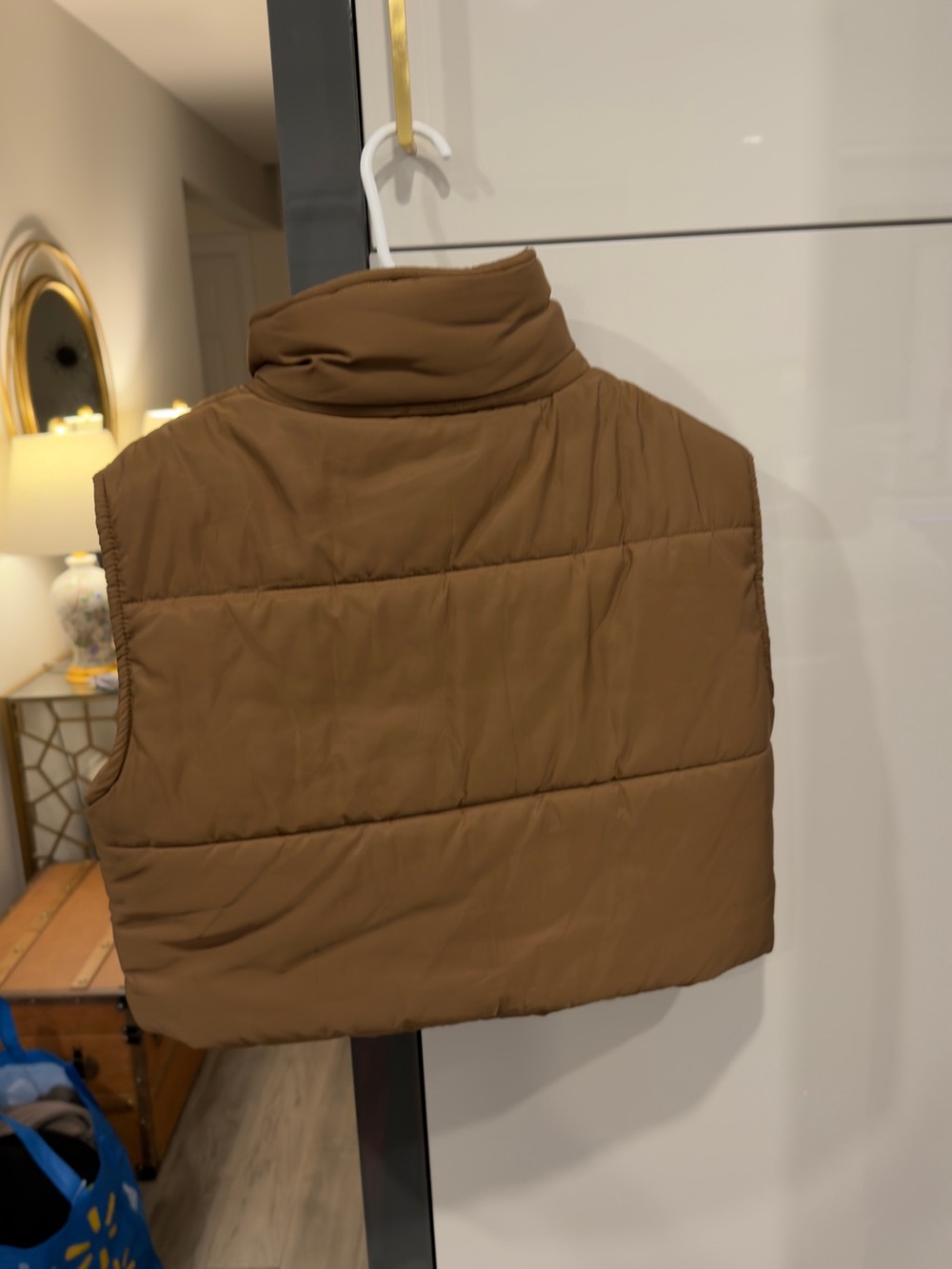 Source Unknown Brown Puffer Vest - Picture 3 of 3